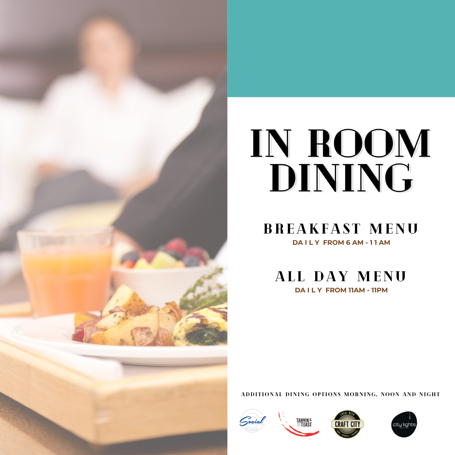 In-Room Dining Menu
