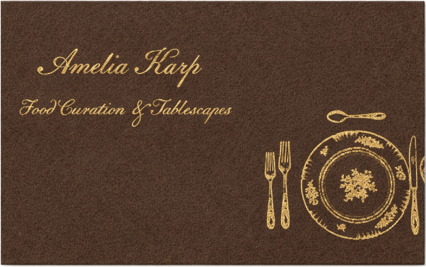 Custom Personal branding and stationery NYC