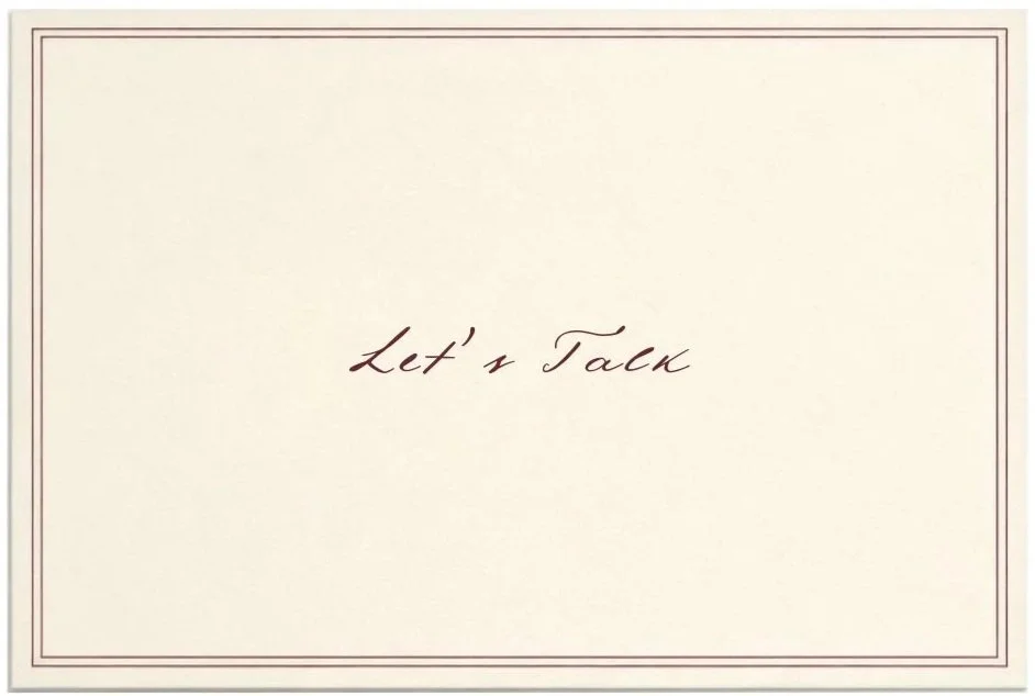 Bespoke stationery design, custom invitations for wedding and events