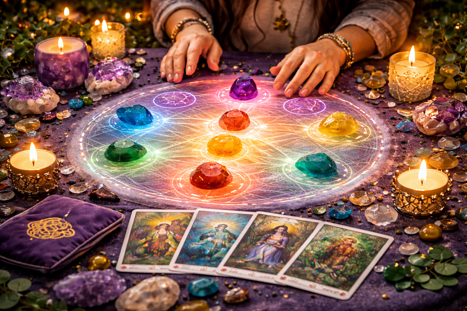Tarot Readings and Chakra Balancing for Clarity and Spiritual Alignment in San Antonio