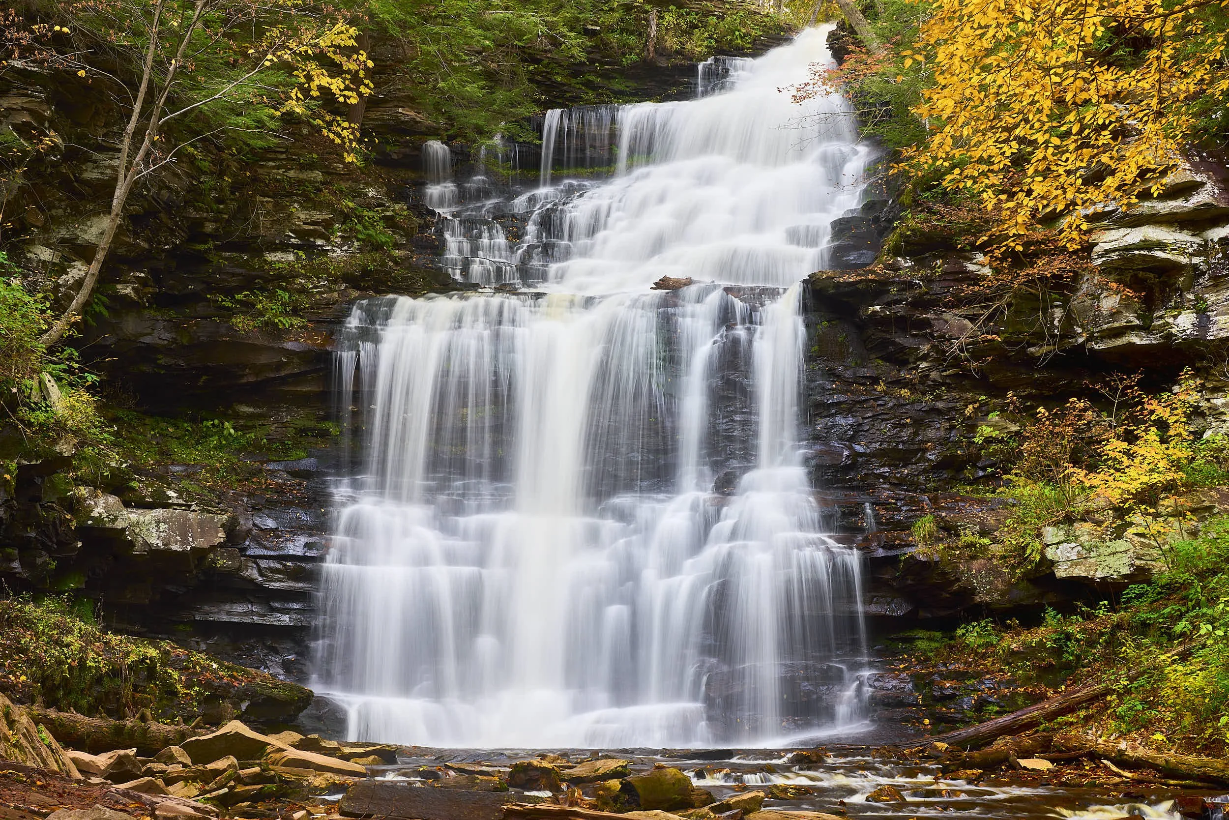 Ganoga Falls: Ricketts Glen