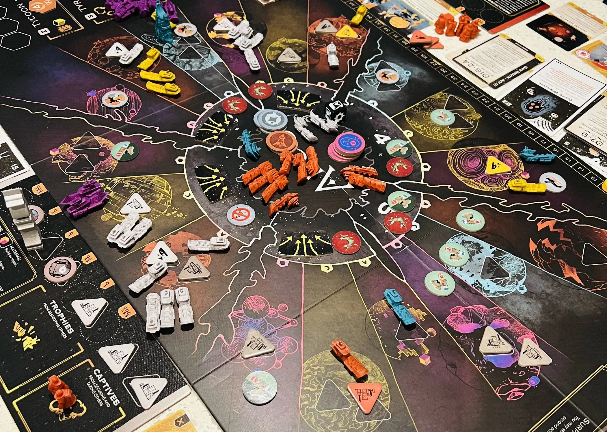 Escape the News: Games to Distract you… arcs - conflict and collapse in the reach