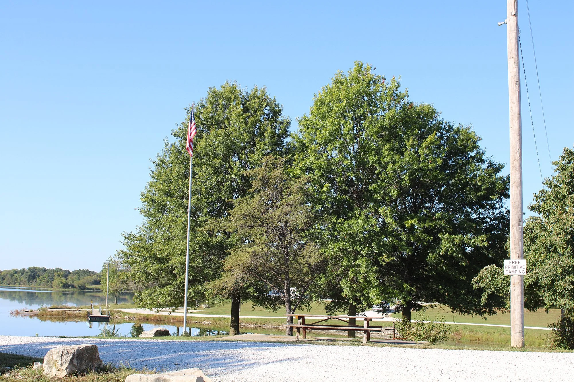 Lake ShowMe Primitive Camping