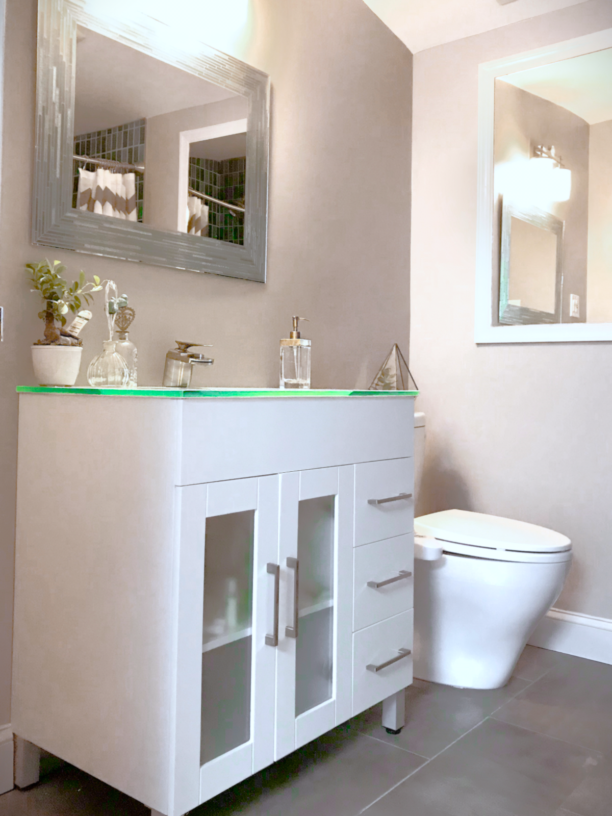 Contemporary Bathroom Renovations Silver Spring, Maryland
