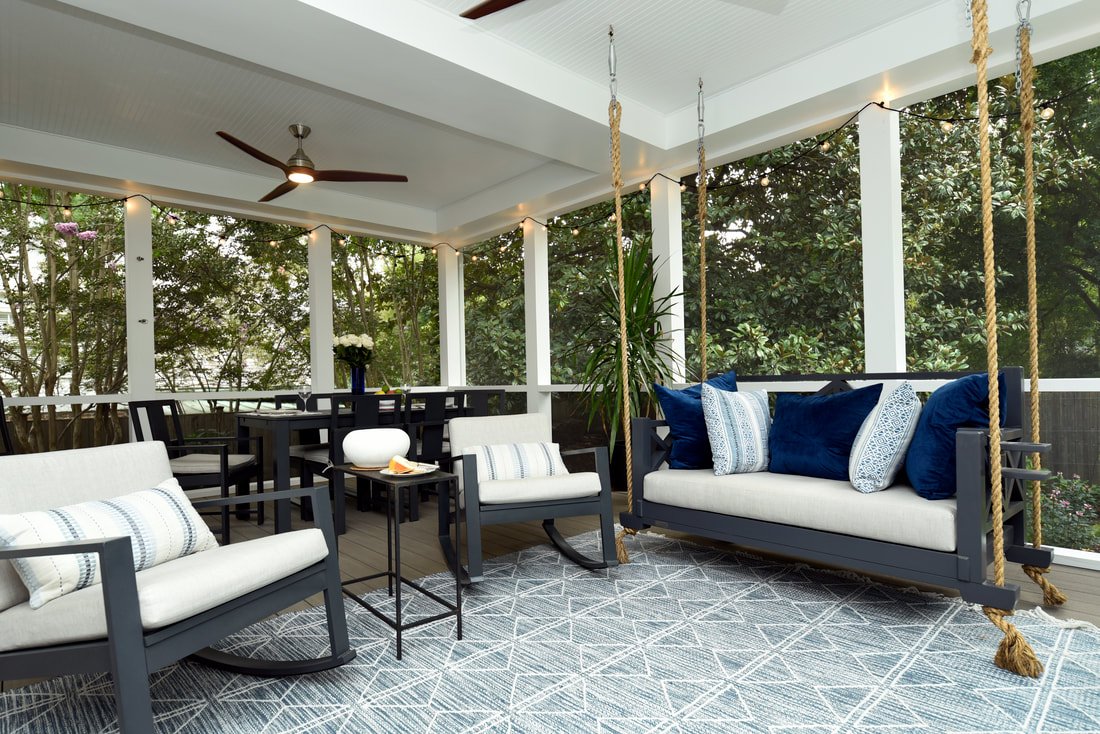 Screened Porch & Deck Transformation Chevy Chase, Maryland