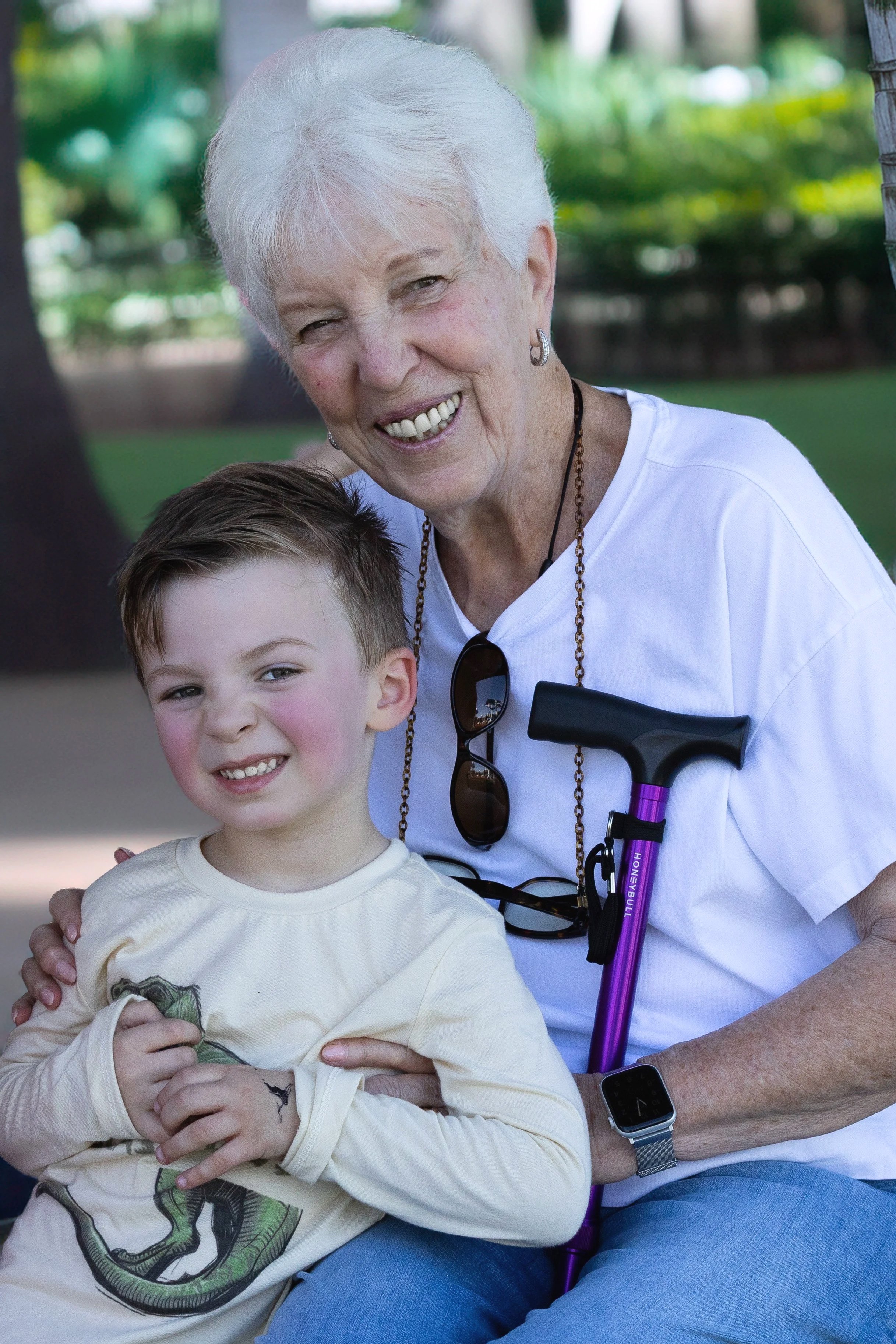 three generations great grandmother and great grandchild by Lisa Lindsay photography