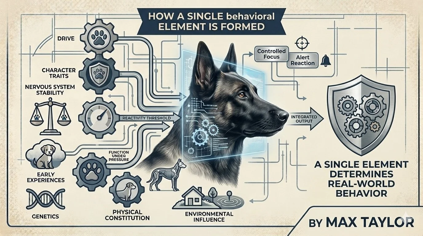 Beyond Drive: Understanding “Elements” as the Basis of Dog Behavior