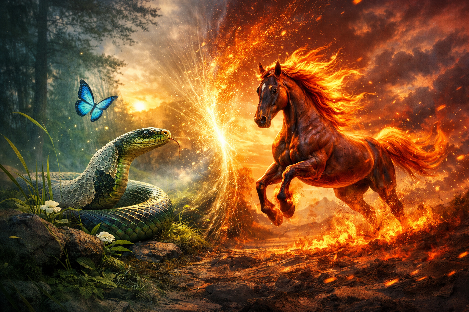 From Snake to Fire Horse: When Inner Alignment Becomes Action