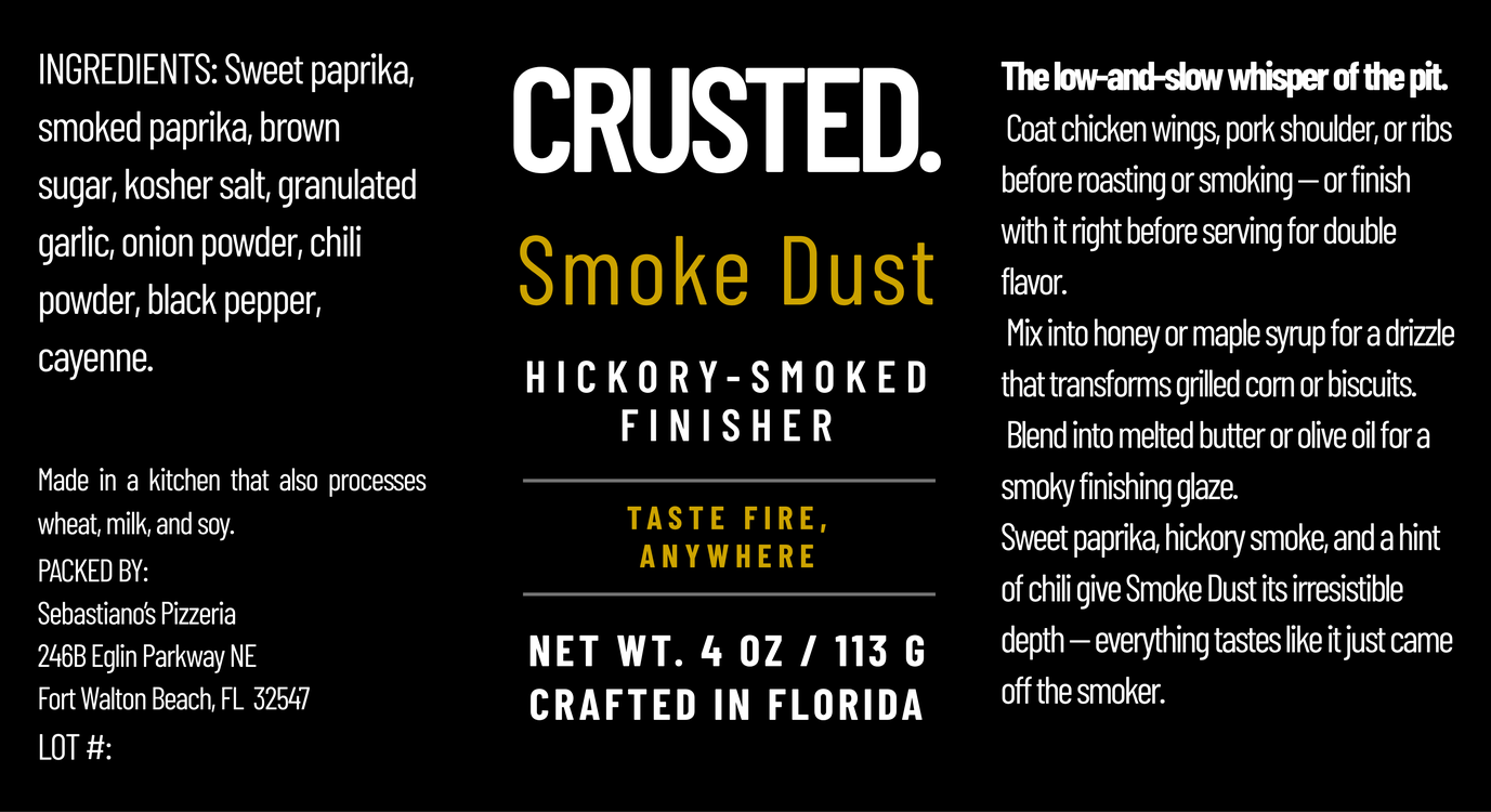 Full Smoke Dust label