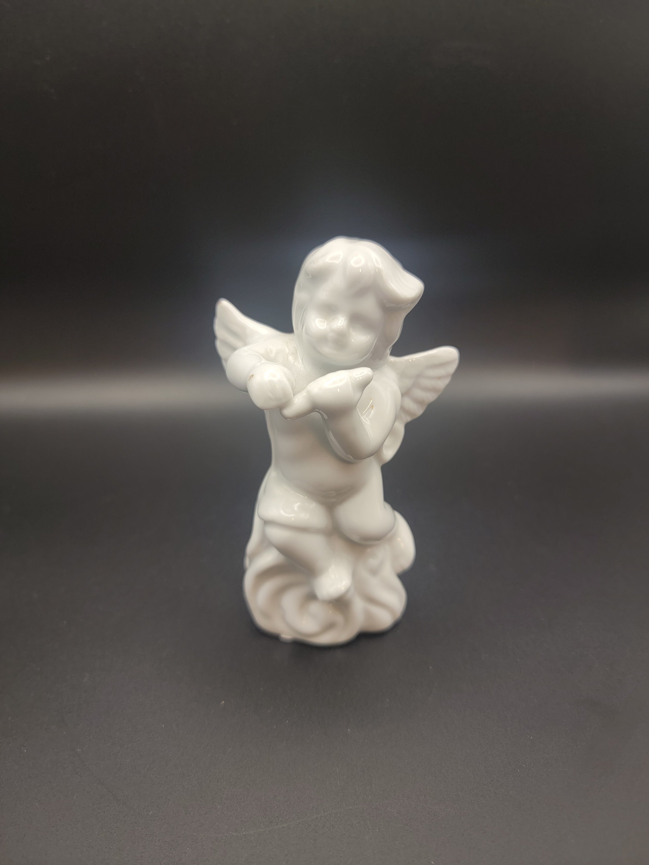 Porcelain white Cherub
