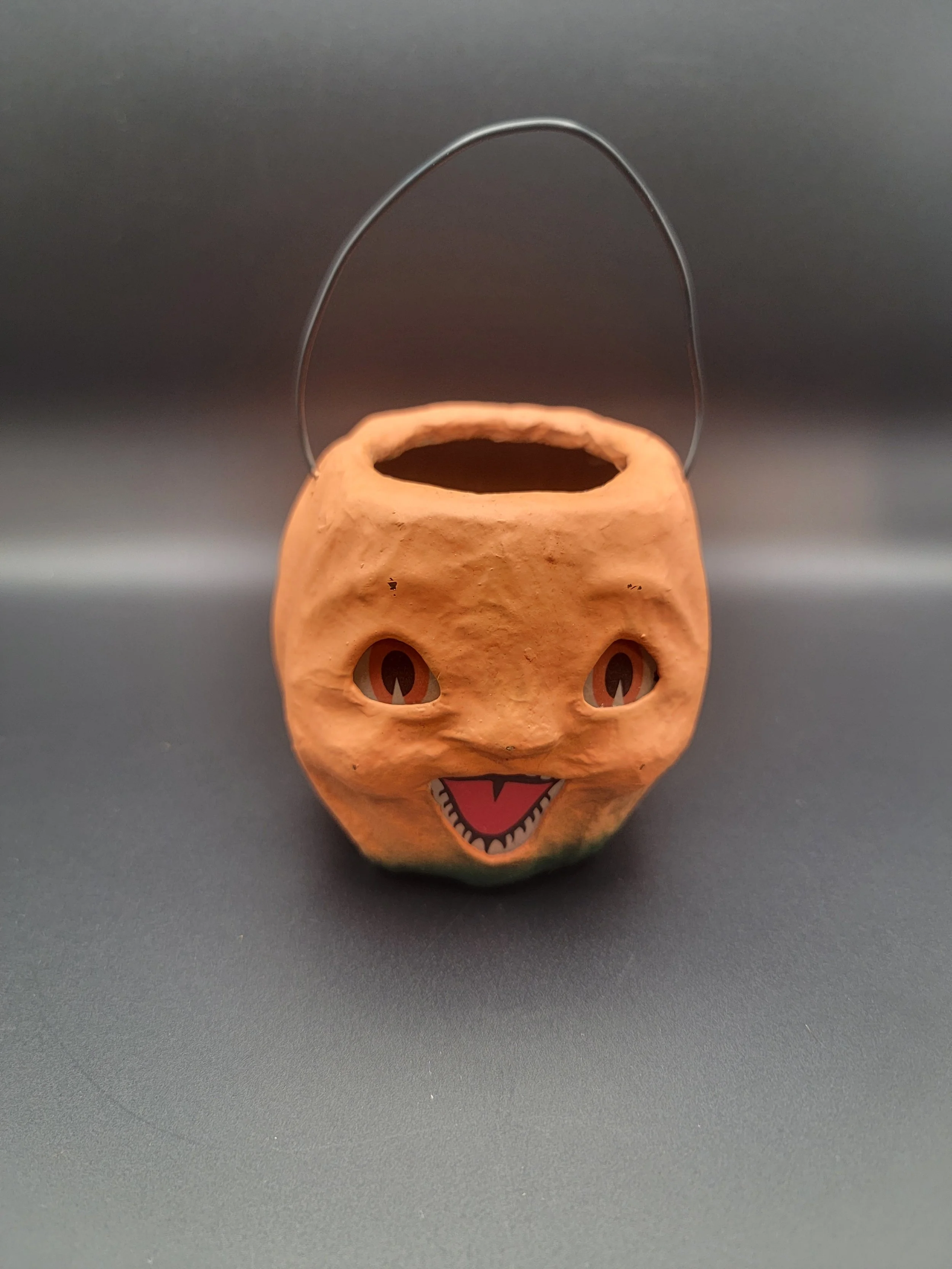 Vintage Pumpkin Bucket