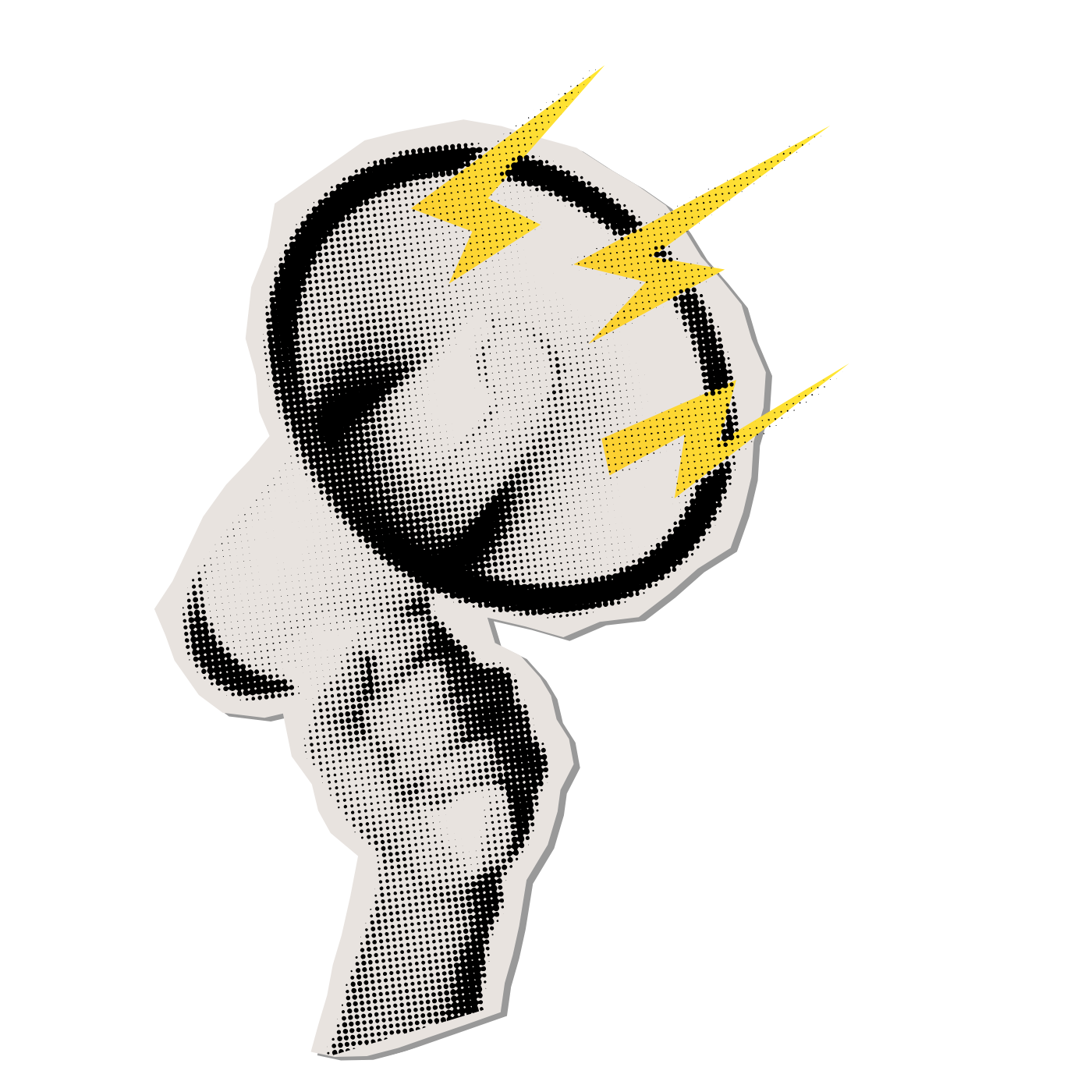 Stylized cartoon megaphone representing strategic communication, message clarity, and confident leadership voice.