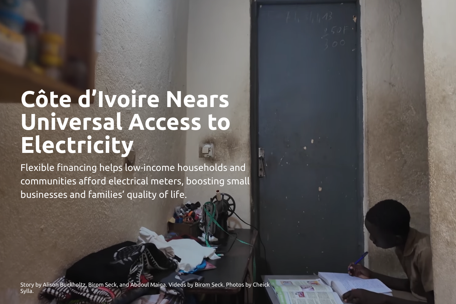 Côte d’Ivoire Nears Universal Access to Electricity