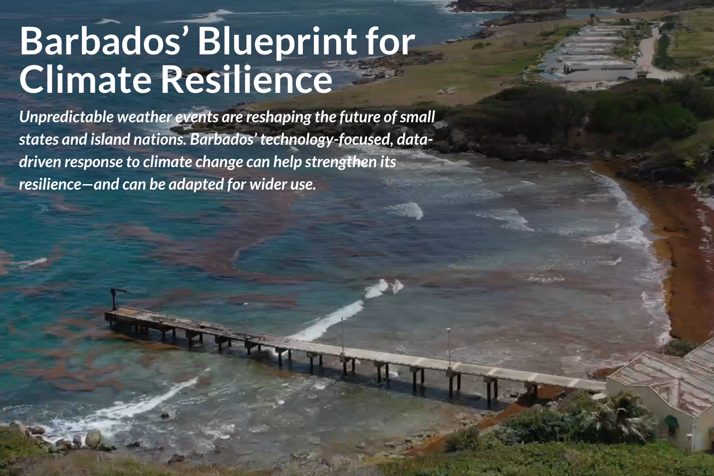 Barbados’ Blueprint for Climate Resilience