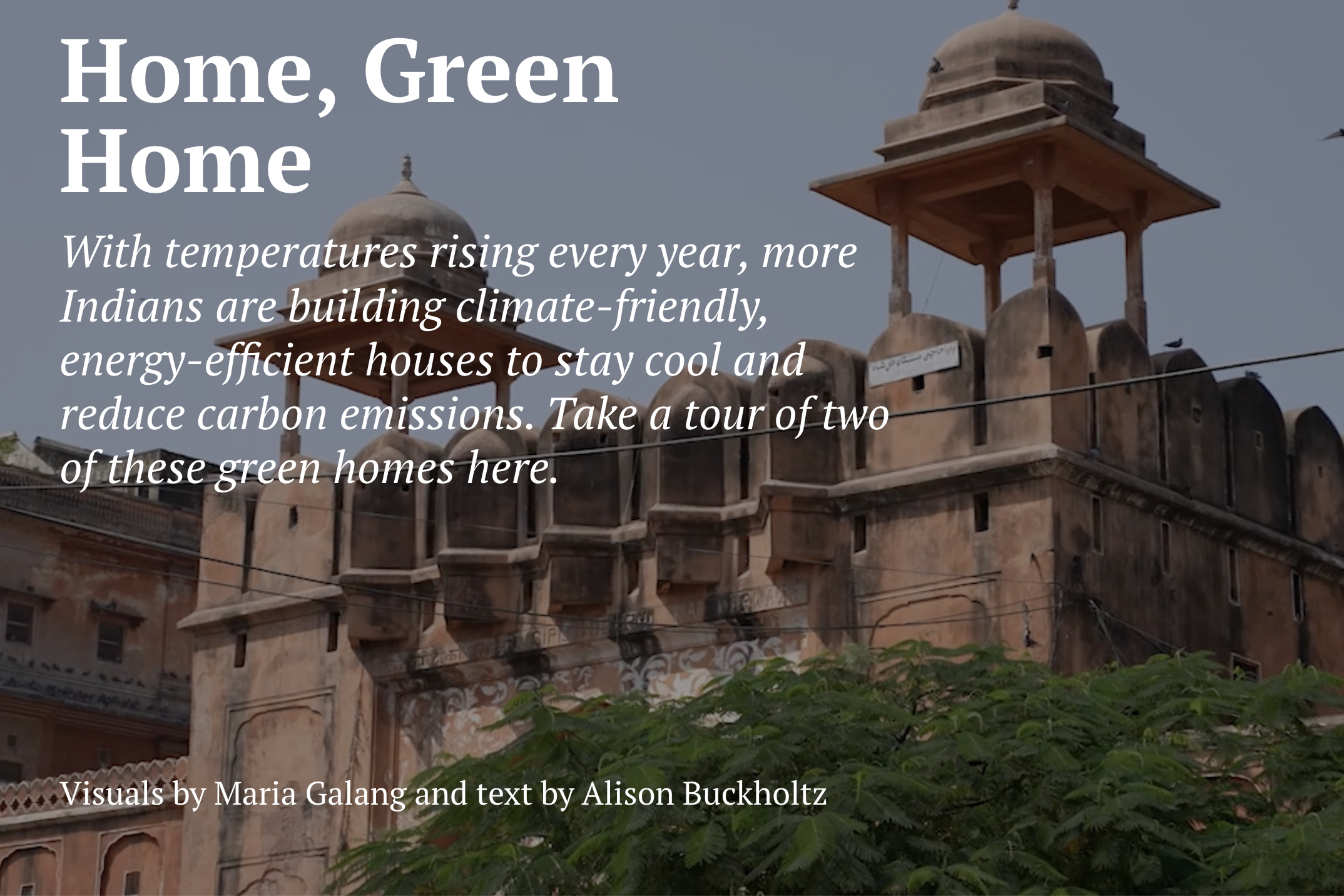 Home, Green Home