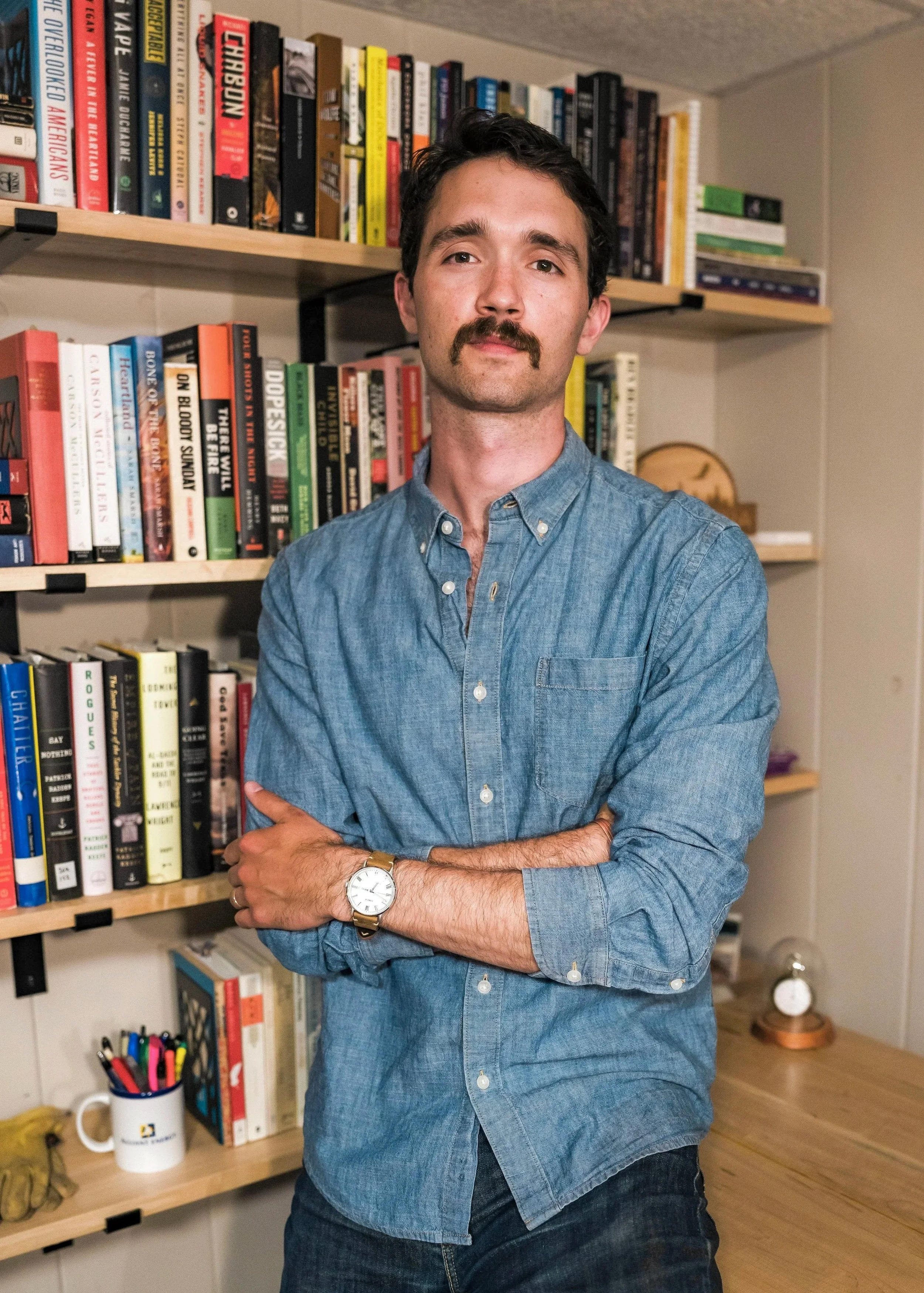 A picture of Wyatt Massey, an investigative journalist and writer based in Wisconsin.