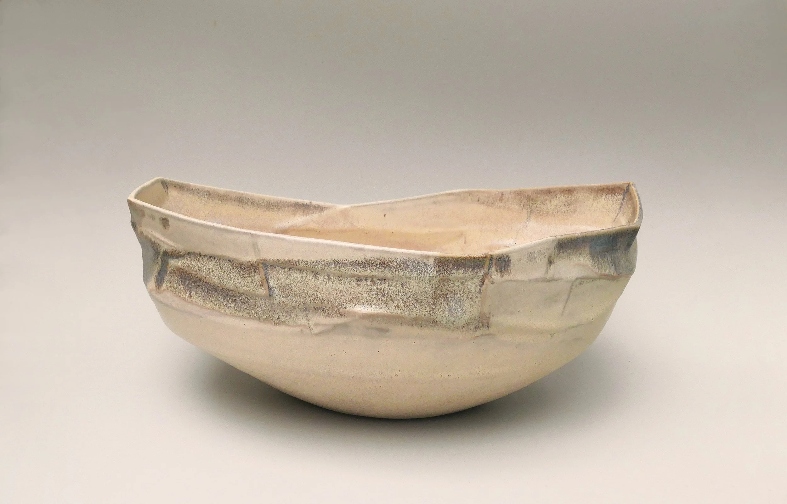 Facet 5. Stoneware. 33cm L x 13cm H x 22.5cm D.