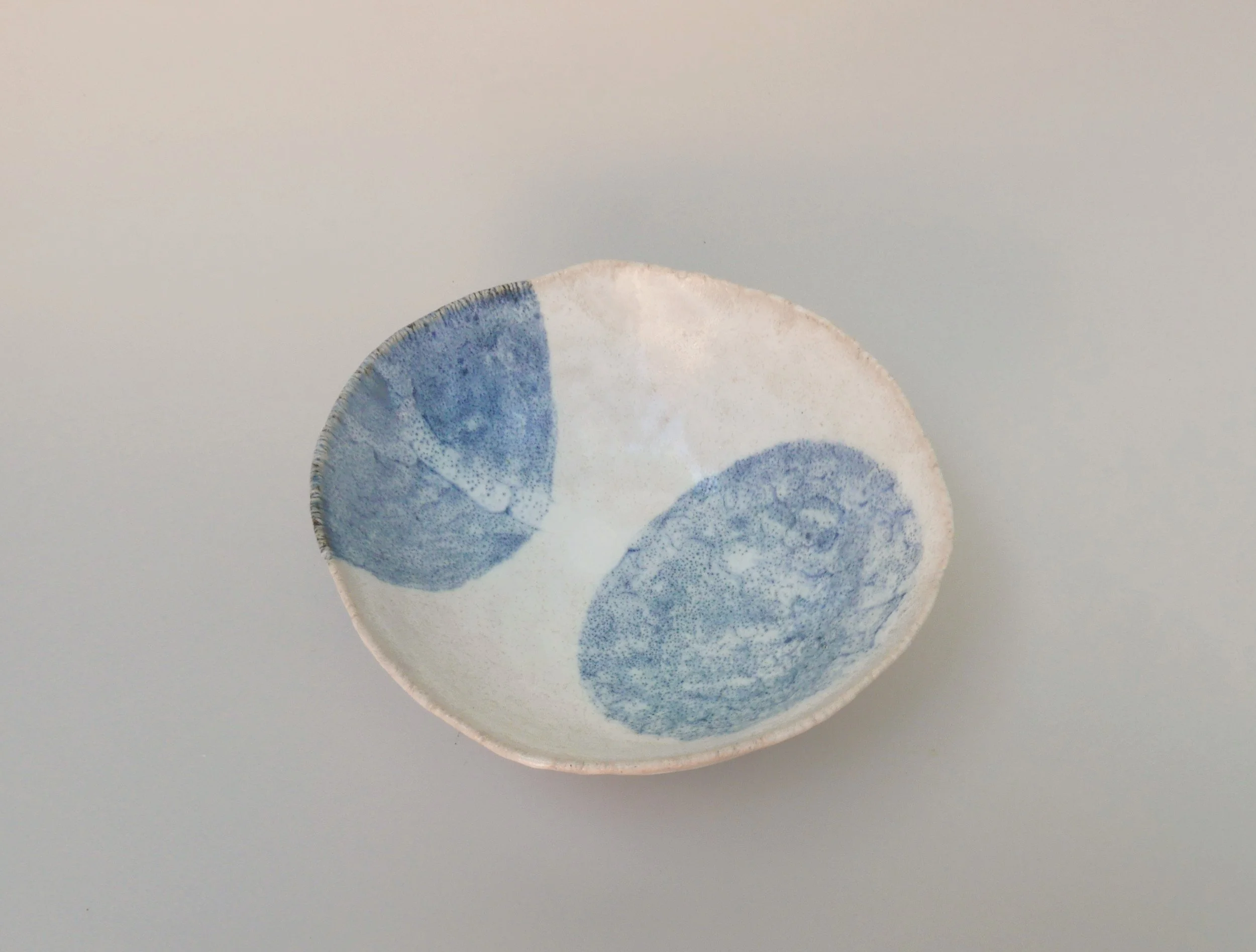 Pinch Pot 1. Porcelain. 15.5cm W x 5cm H x 15cm D.