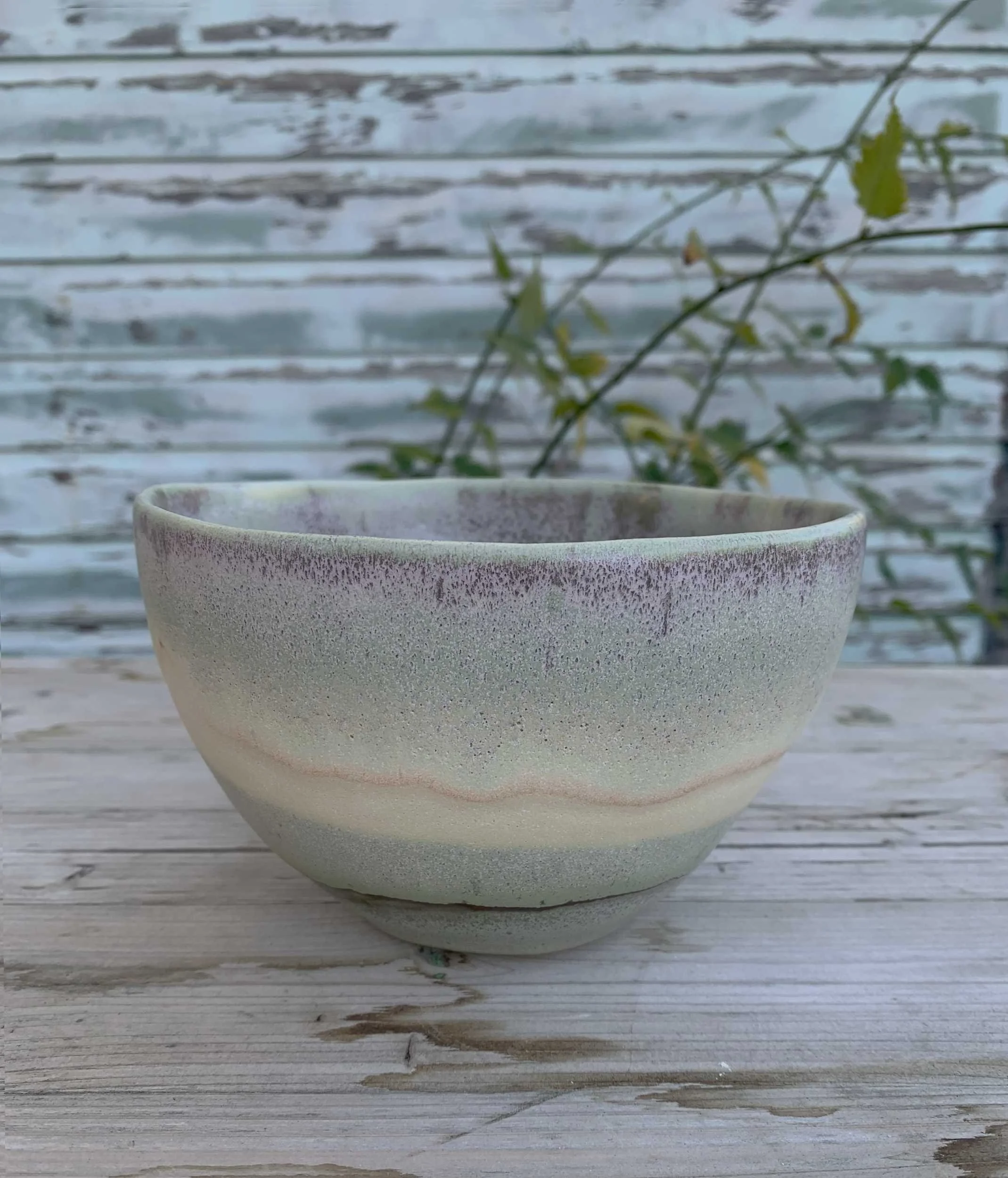 Bowl 3. Stoneware. 16cm W x 10cm H x 15.5cm D.