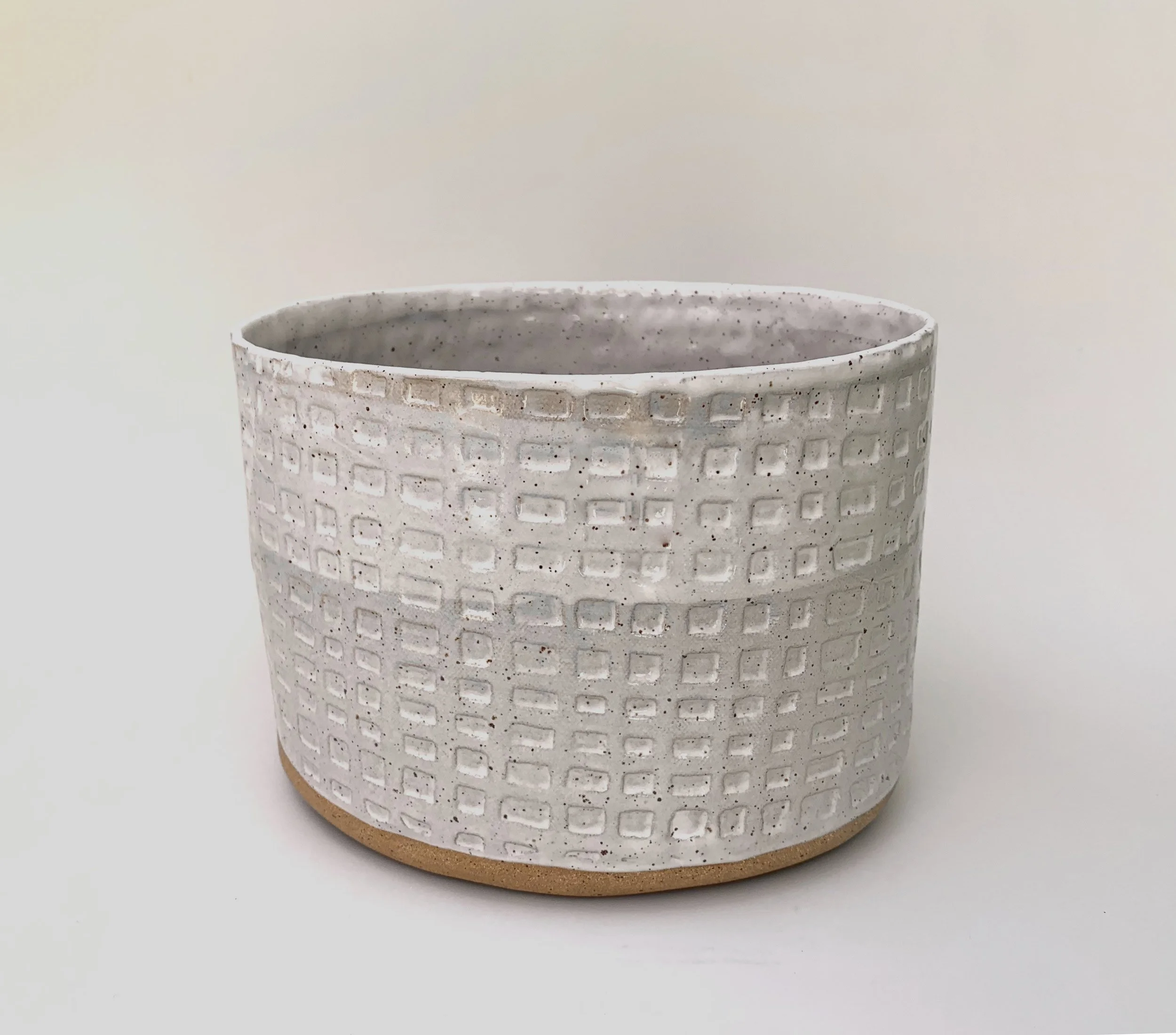 Oval Planter 4. Stoneware. 19.5cm W x 14cm H x 15cm D.
