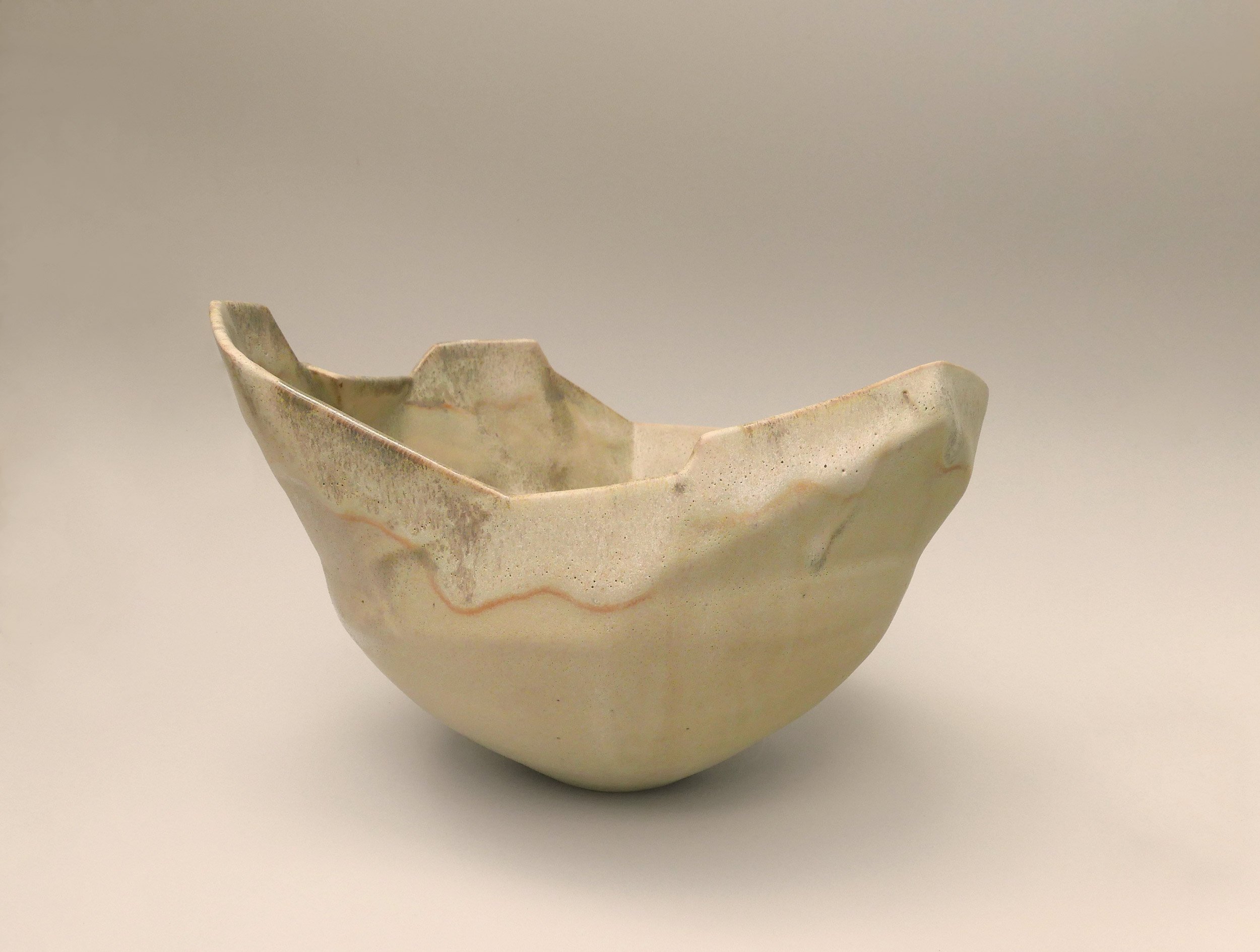 Facet 1. Stoneware. 26cm L x 16cm H x 22cm D.