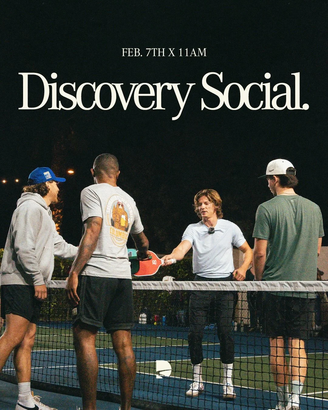 ‼️LOCATION CHANGE‼️

Due to the Pickleball nets being stolen at Vinland Park, our very first Discovery Social will be held at Rotary East Park!

📍 Rotary East Park 6464 N Cedar Ave Fresno, CA
⏰ 11AM
🗓️ February 7th

Life is better together! Come jo