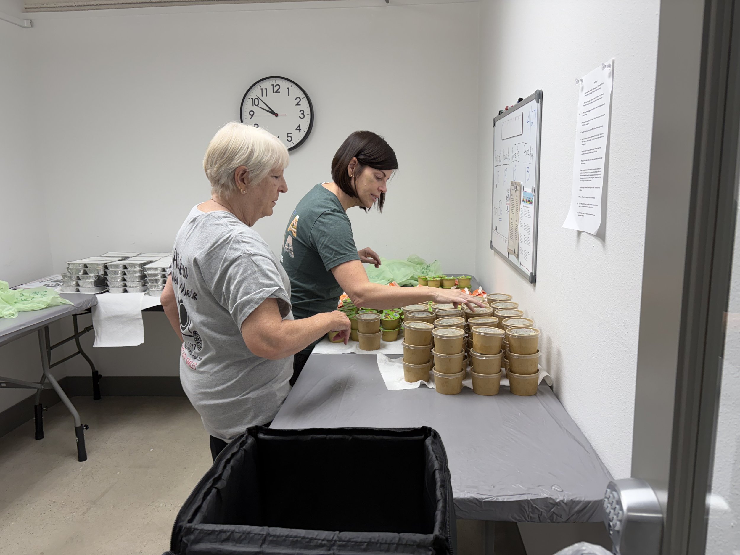 Altadena Meals on Wheels Food Delivery Preparation
