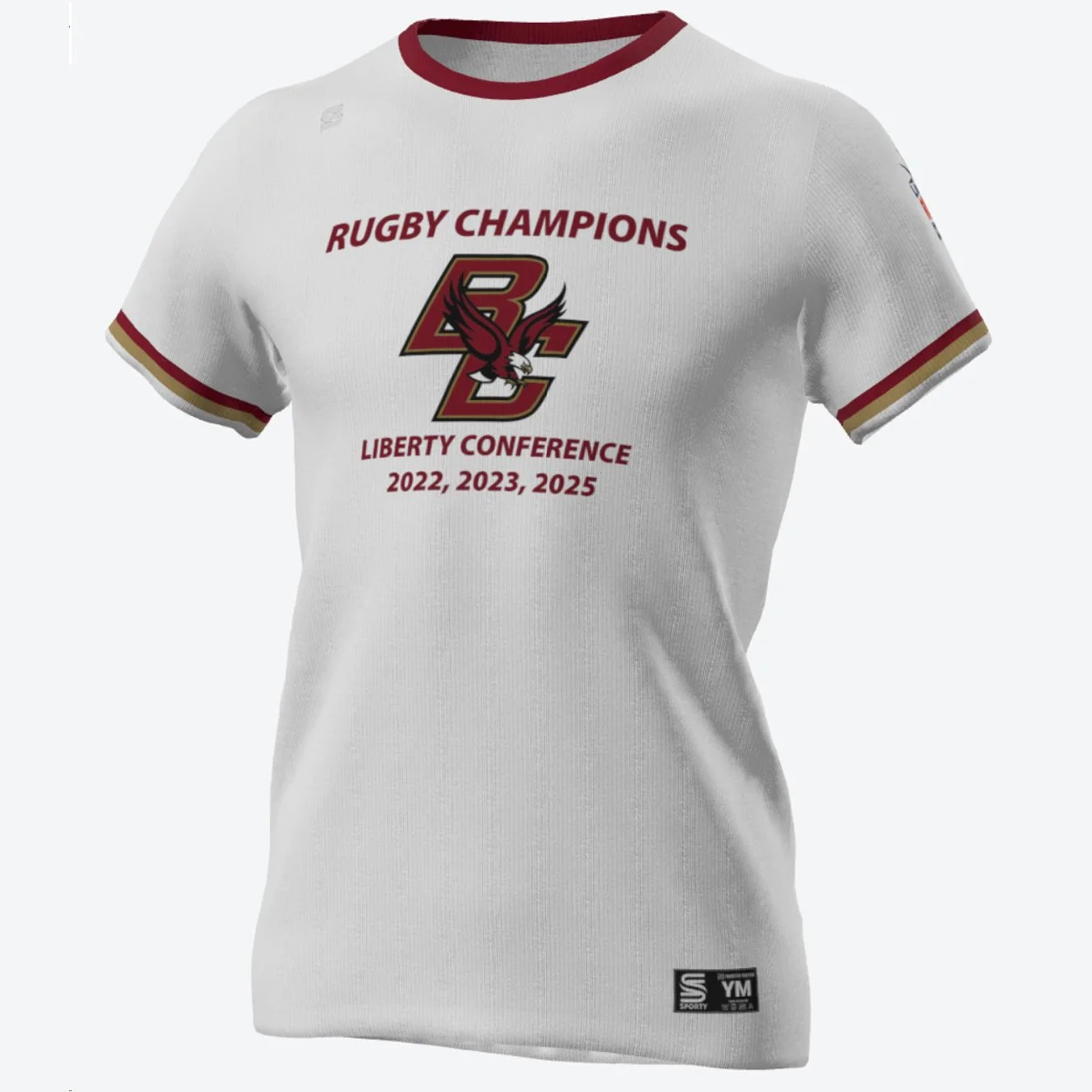 BC Rugby Champions Ringer Jersey Tee