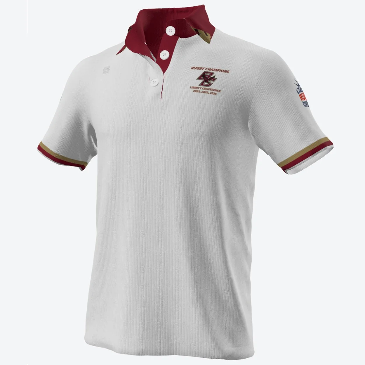 BC Rugby Champions Polo White