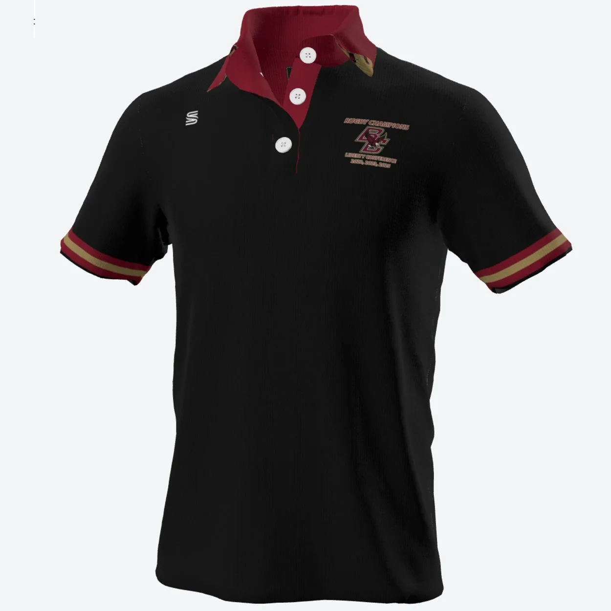 BC Rugby Champions Polo Black