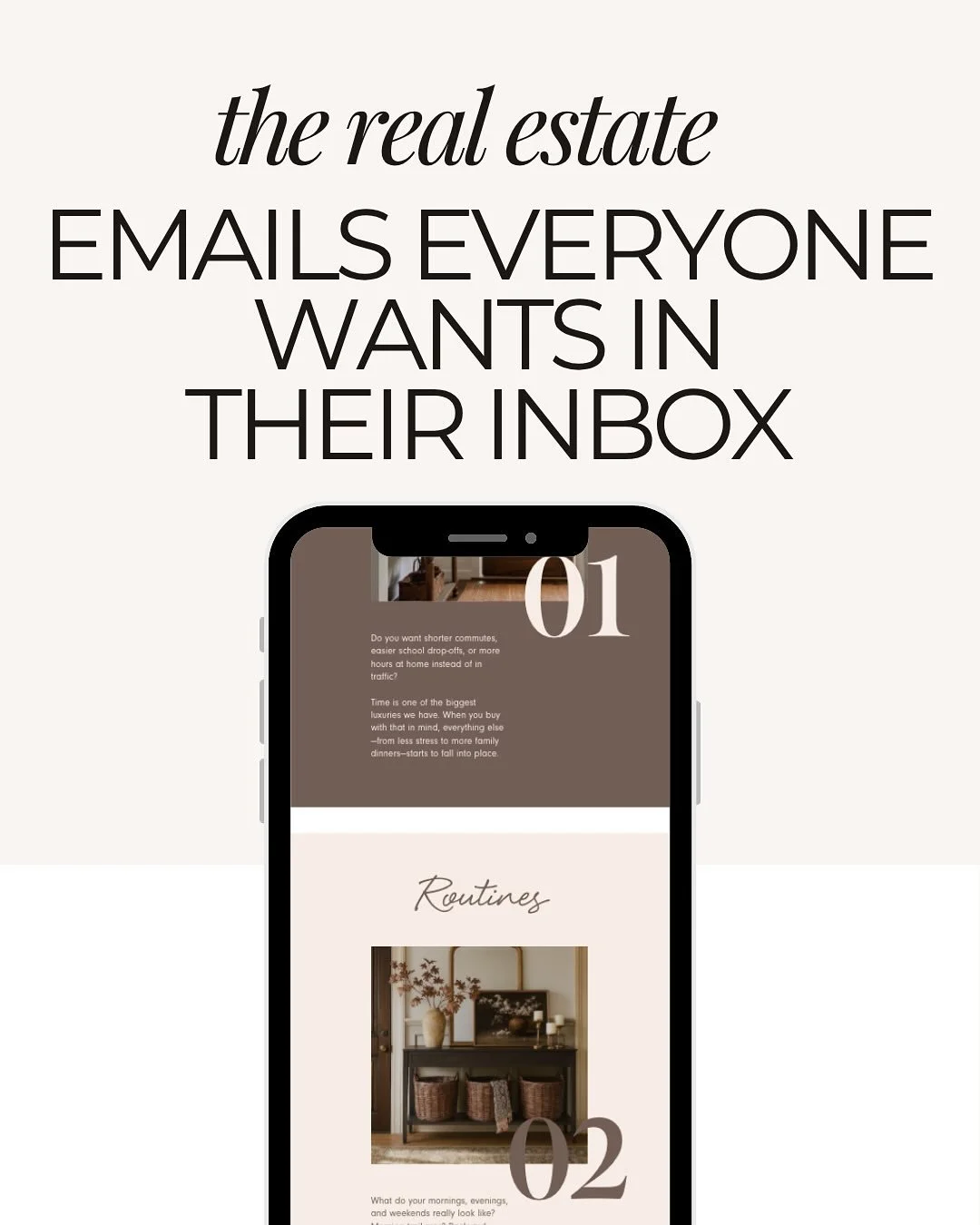The emails everyone wants in their inbox? Gabrielle Witkin is sending them. 💌
 
From helping you decide whether now is the right time to sell, to flipping the script on how you choose your next home, to revealing the psychology behind what makes buy