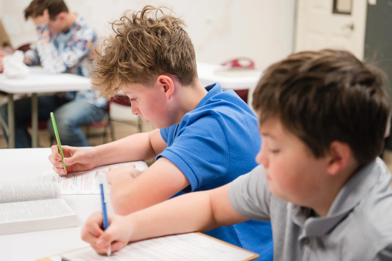 Teens in a Bible Class