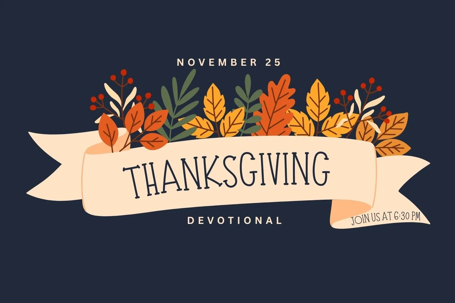 Thanksgiving Devotional