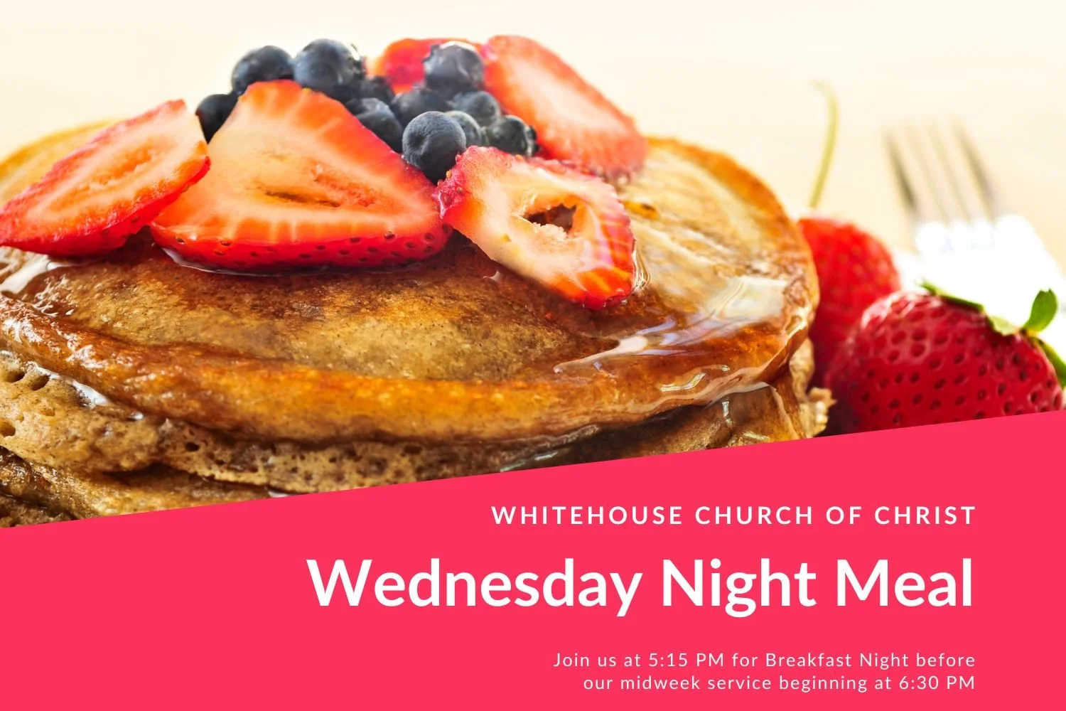 Wednesday Night Meal  Breakfast