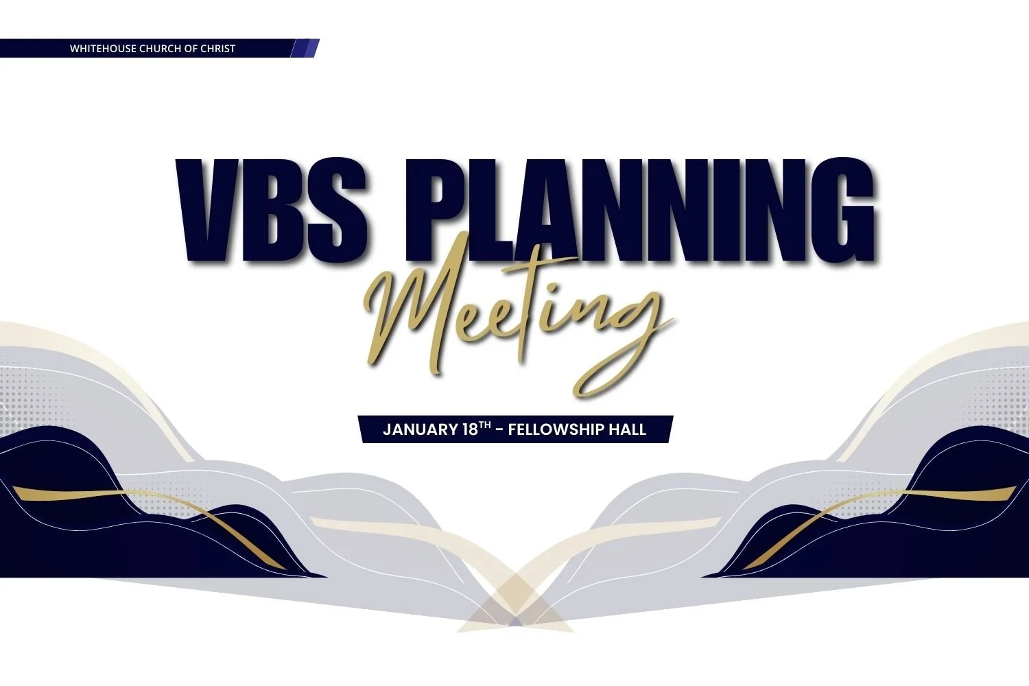 VBS Planning Meeting
