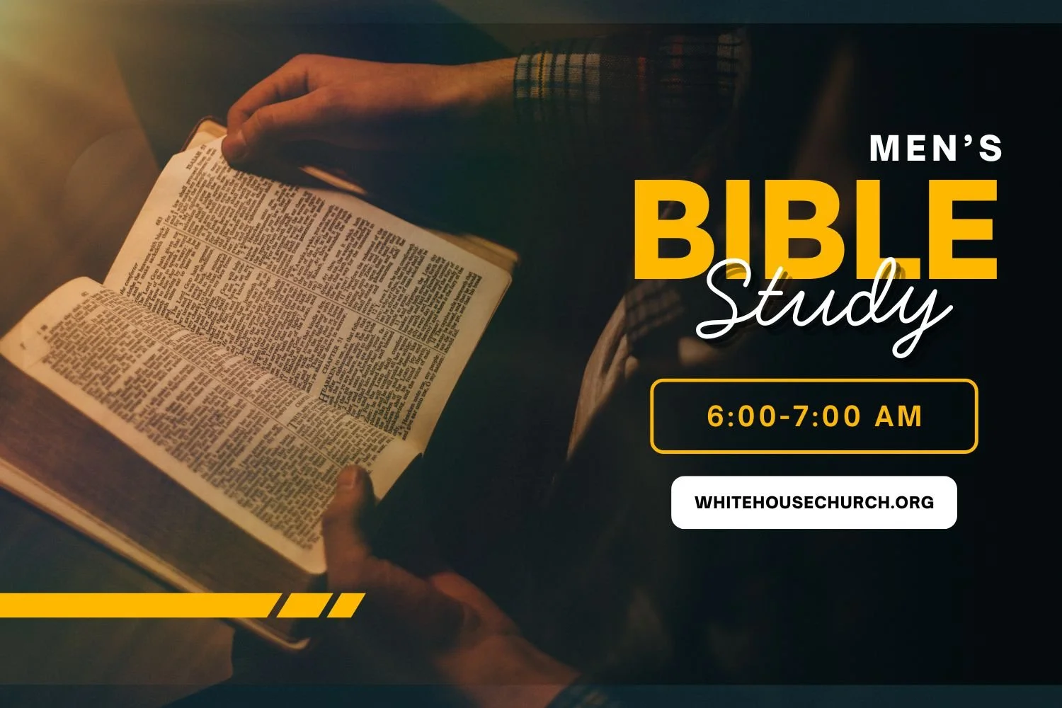 Tuesday Men’s Bible Study 