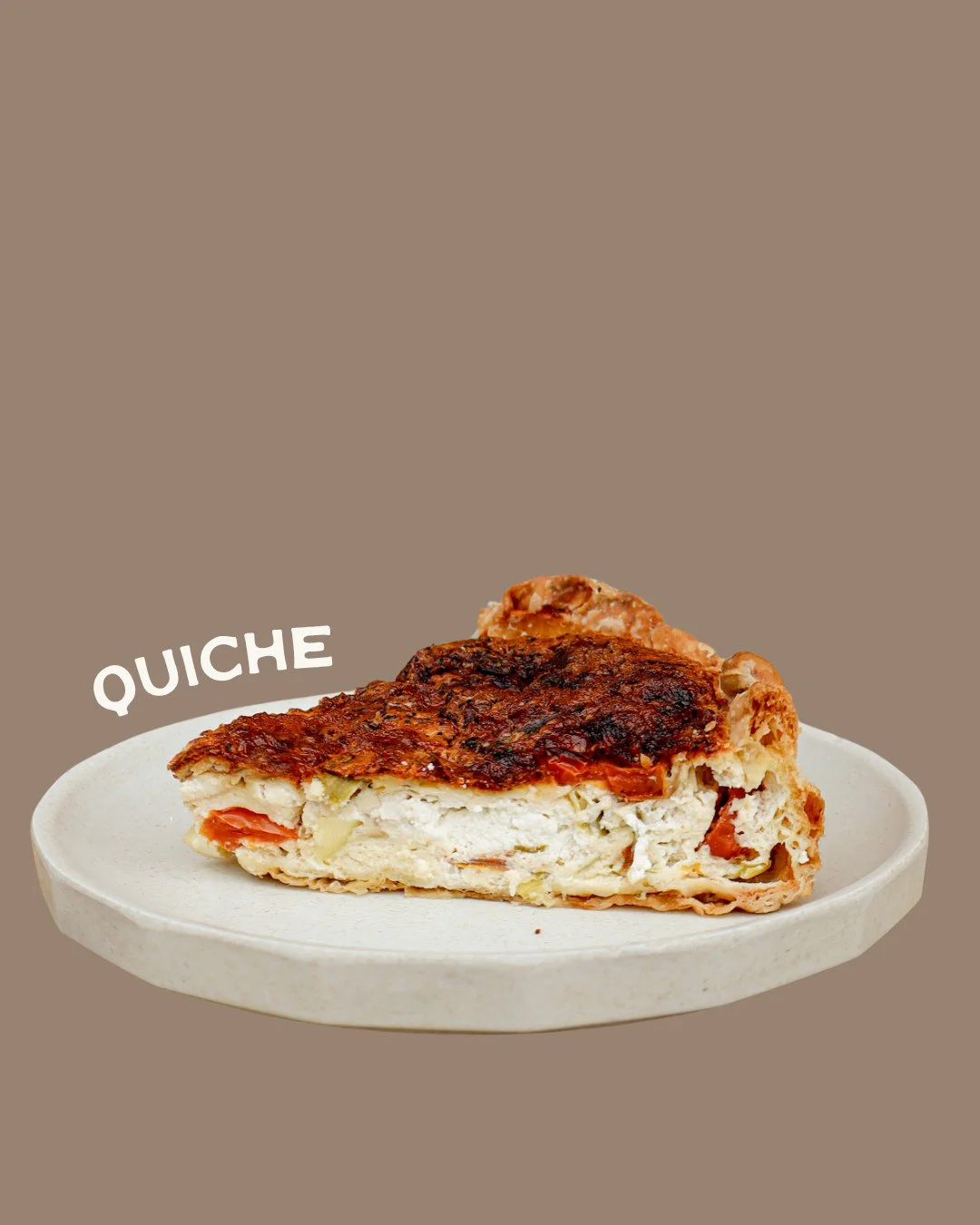 Freshly made quiches, different flavours every day ✨⁠
Both meat &amp; veggie options always available!⁠
What&rsquo;s your favourite flavour?🌻