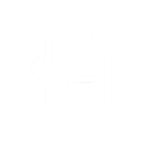 Ícono de un documento con un lápiz, representando escritura o edición de un documento.
