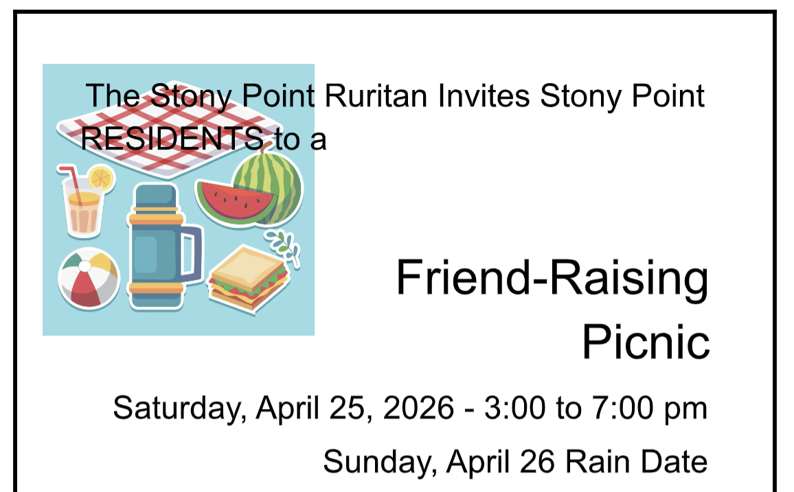 Stony Point "Friend-Raising" Picnic