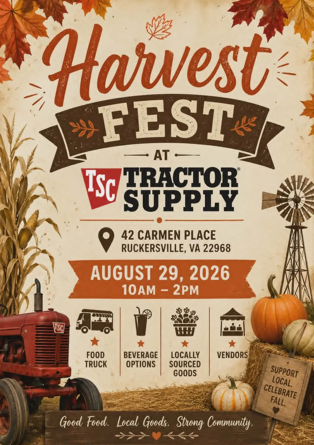 Harvest Fest at Tractor Supply