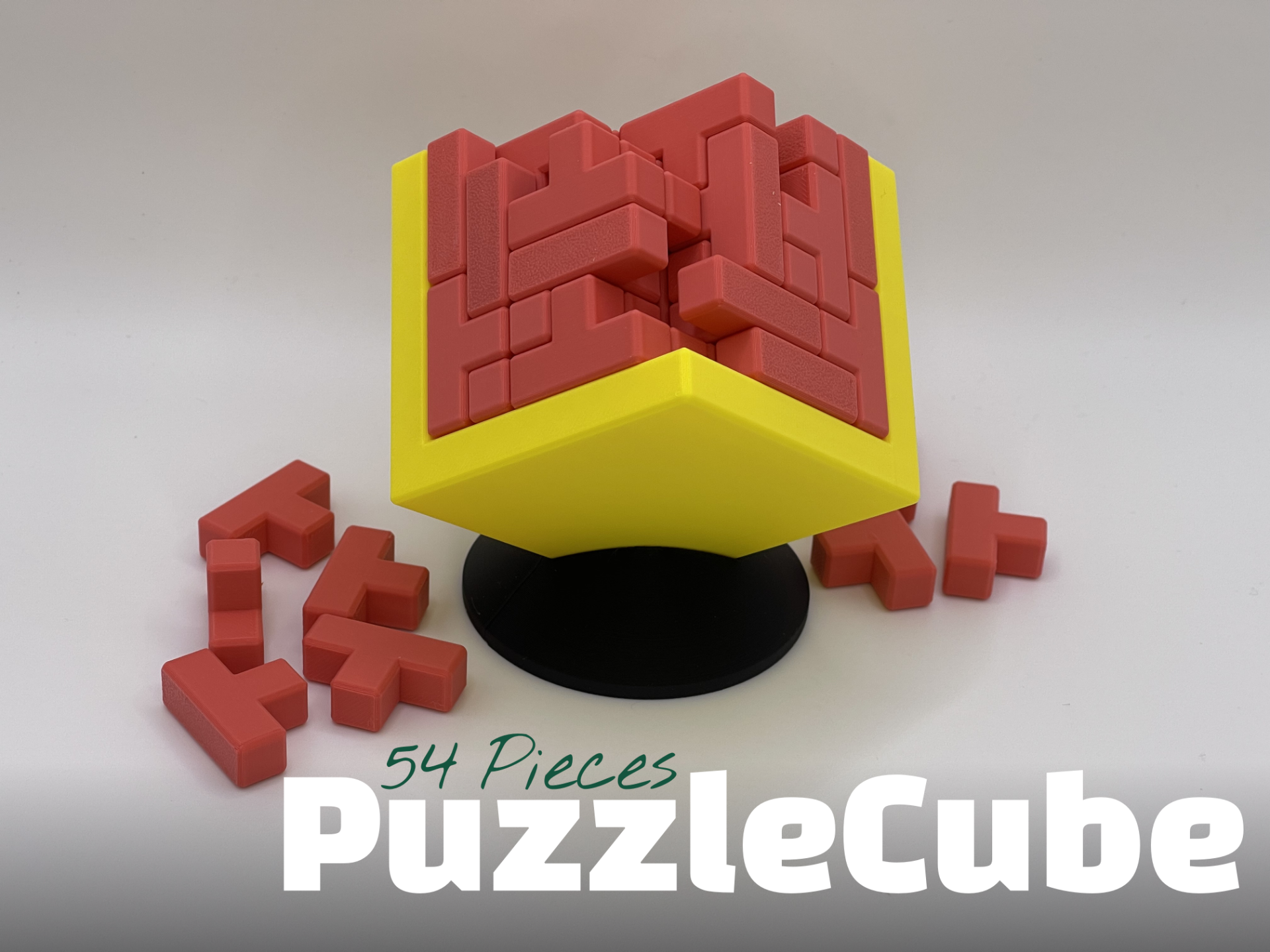 PuzzleCube 54-Piece Brain Teaser