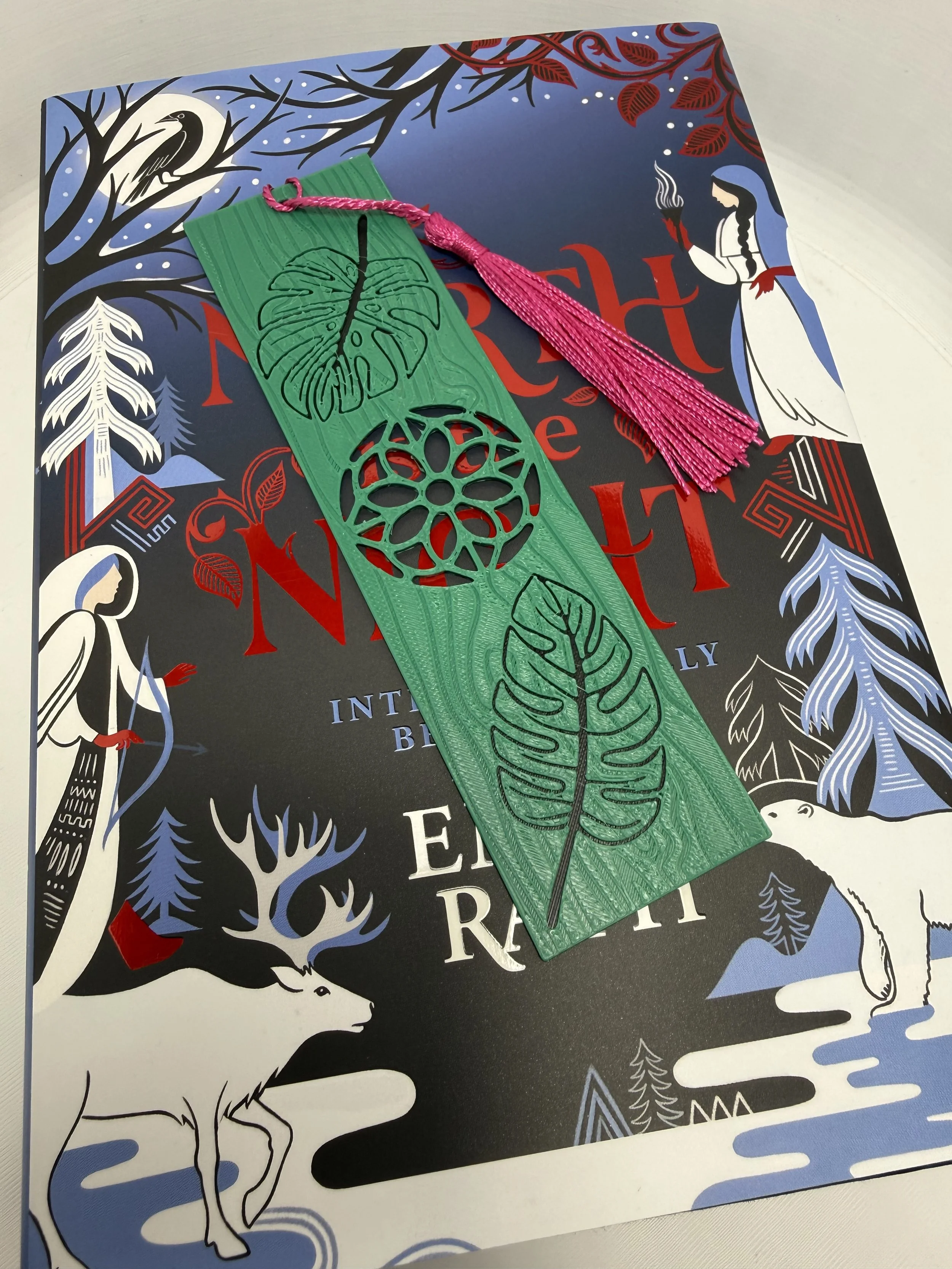 Monstera Leaf Dream Bookmark