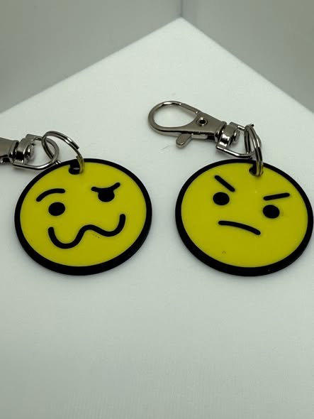 Emoji Face Keychain