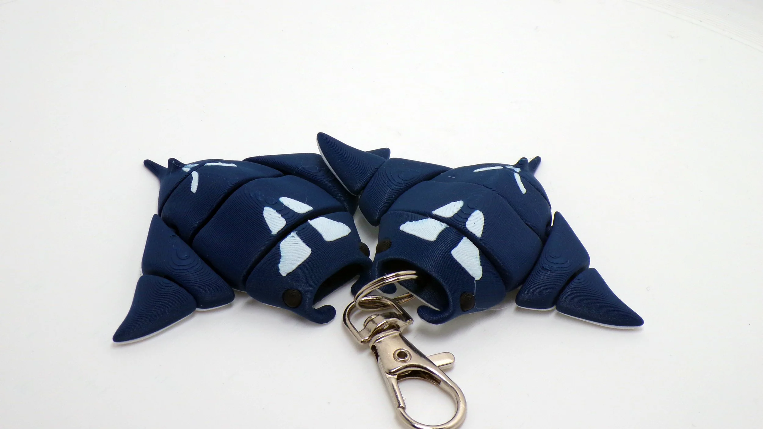Manta Ray Flexi Keychain