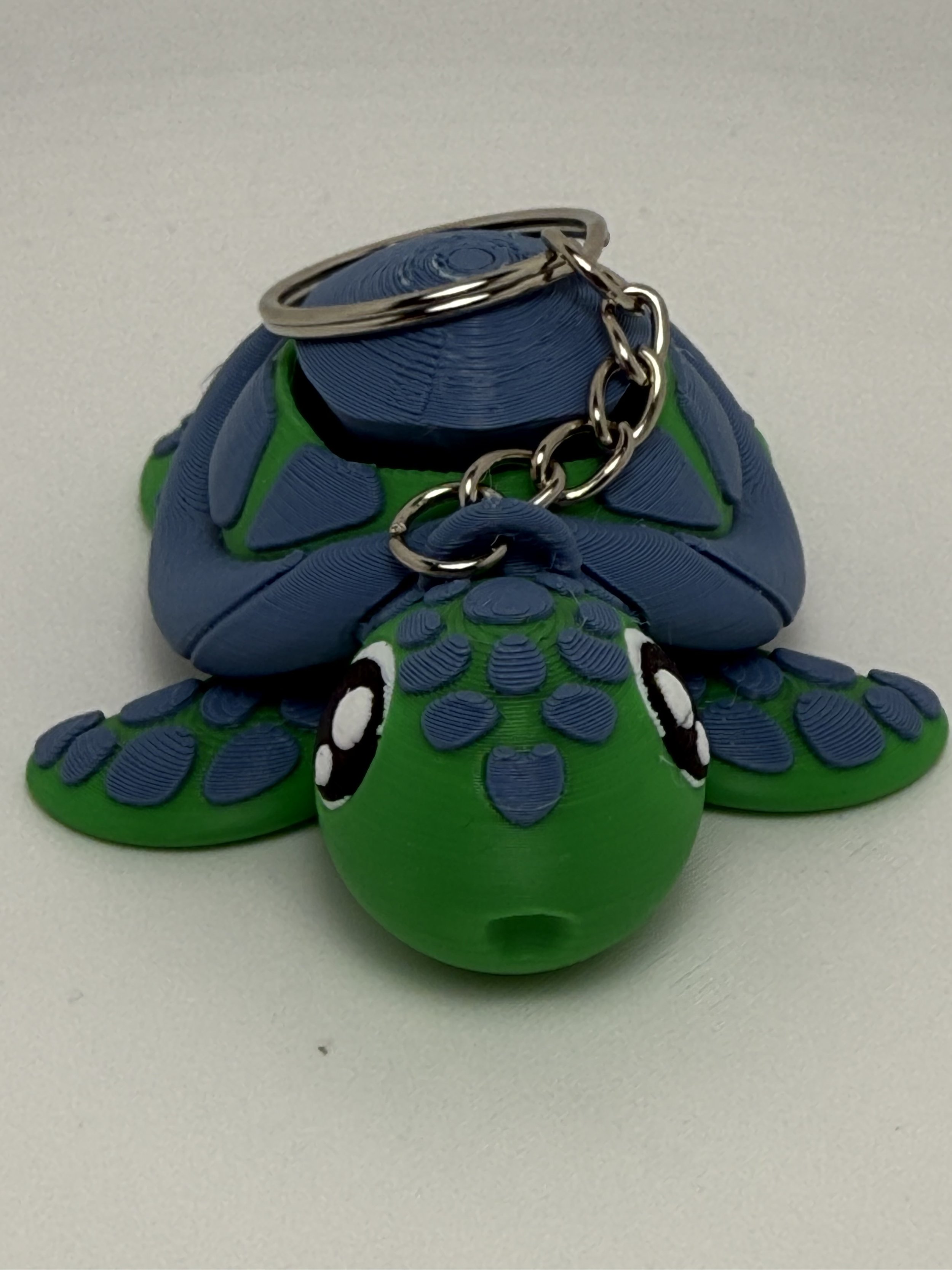 Clicky Turtle Keychain