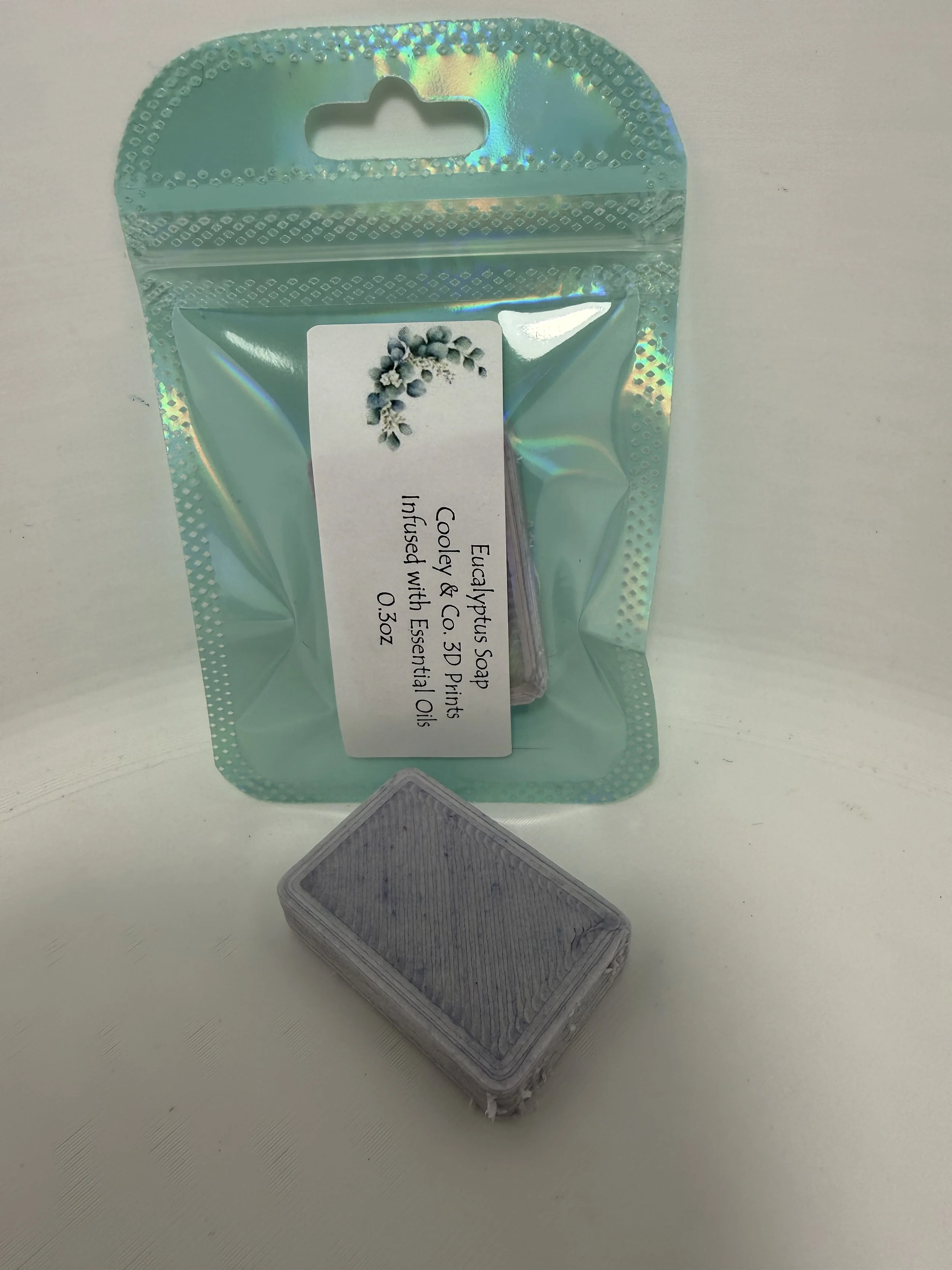 3D Printed Eucalyptus Mini Soap
