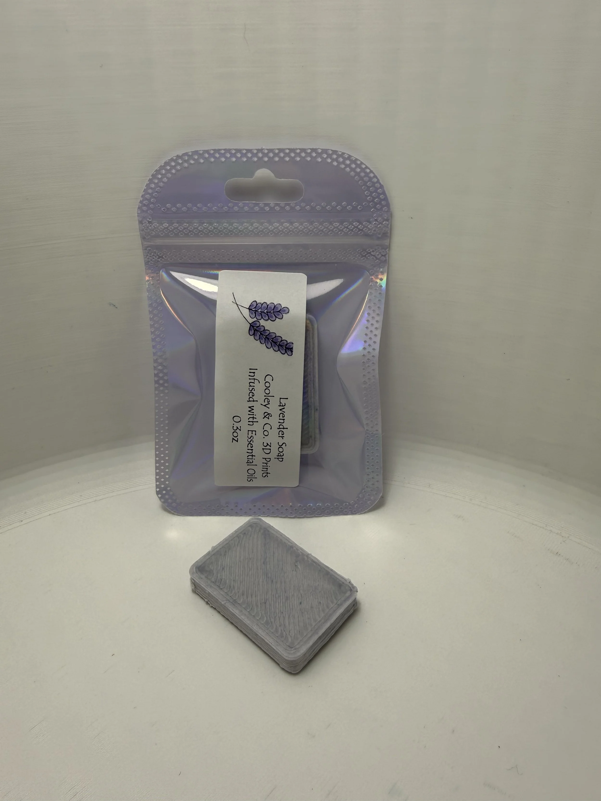 3D Printed Lavender Mini Soap