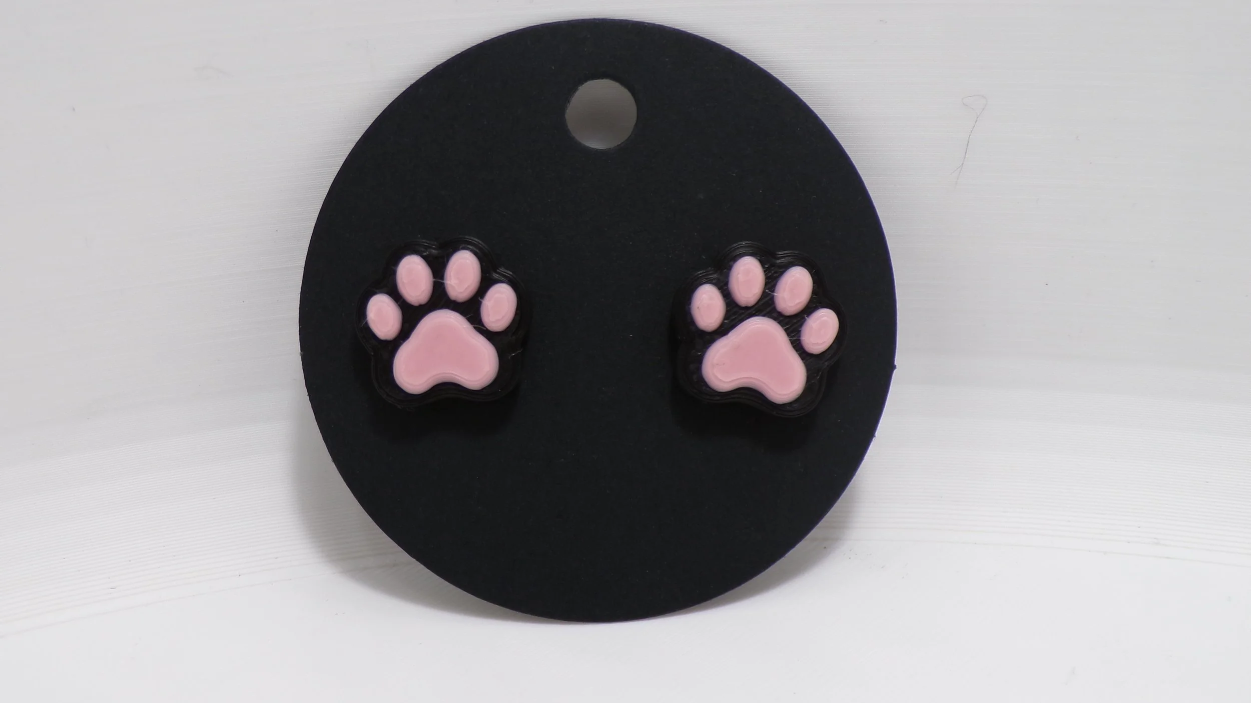 Paw Print Earrings