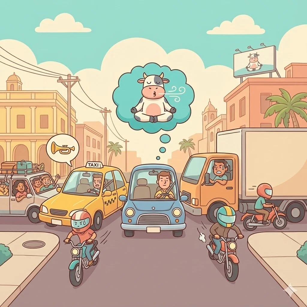 Parte 2-“El Tránsito: Cómo No Perder la Paciencia… ni el Zen”