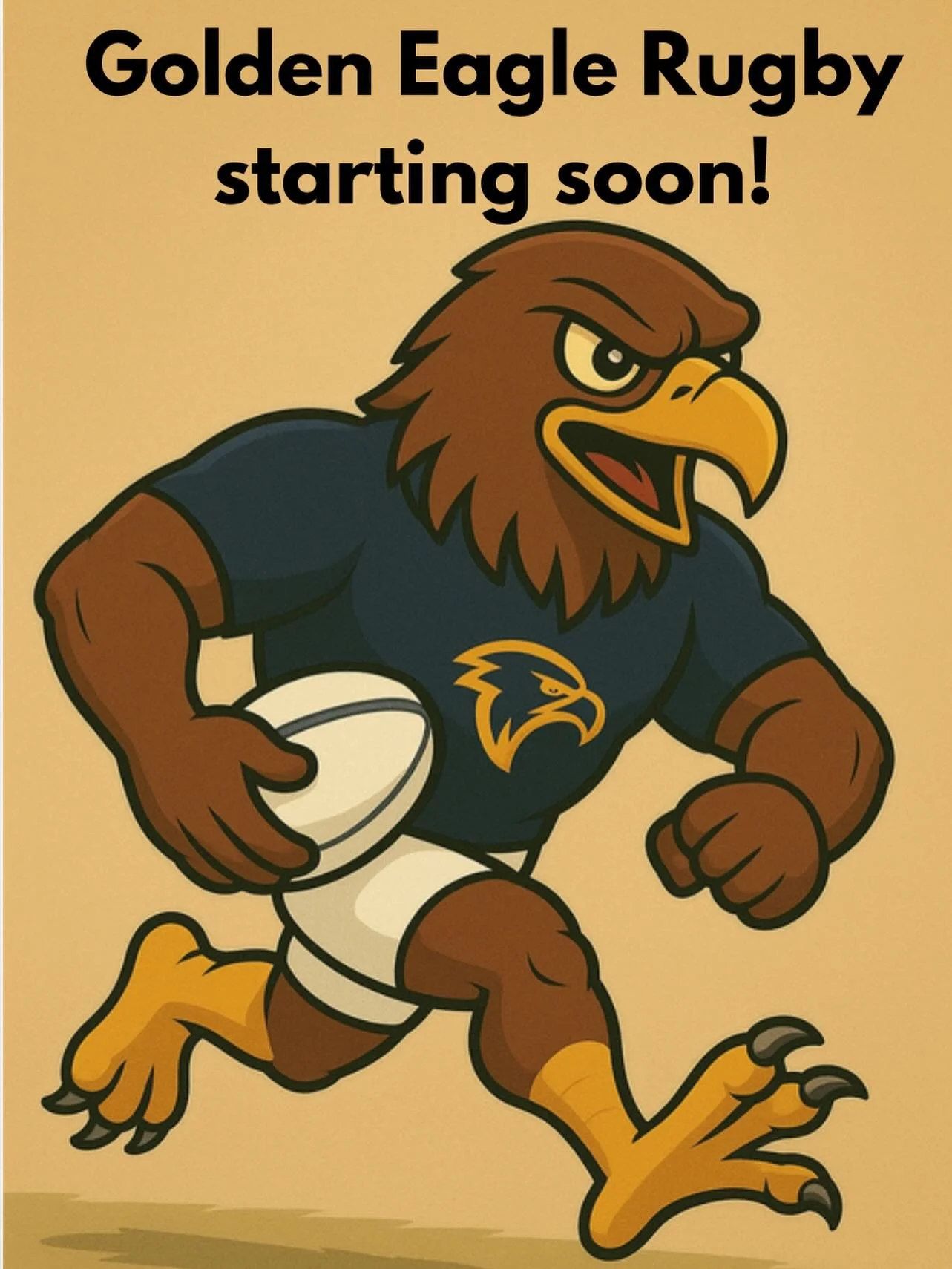 Winter Practices #1 &amp; #2 starting next week at Blackburn Park, Brookhaven.  Check out www.goldeneaglerugby.com for more info!